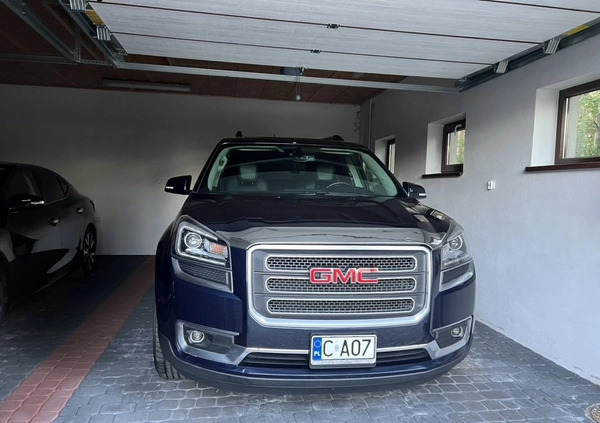 GMC Acadia cena 76000 przebieg: 179700, rok produkcji 2015 z Włocławek małe 631